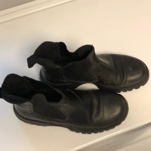 Prada leather Chelsea boot.